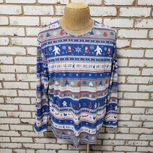 Brooks Merry Run Christmas T-Shirt, Size XXL Men's Semi Fitted